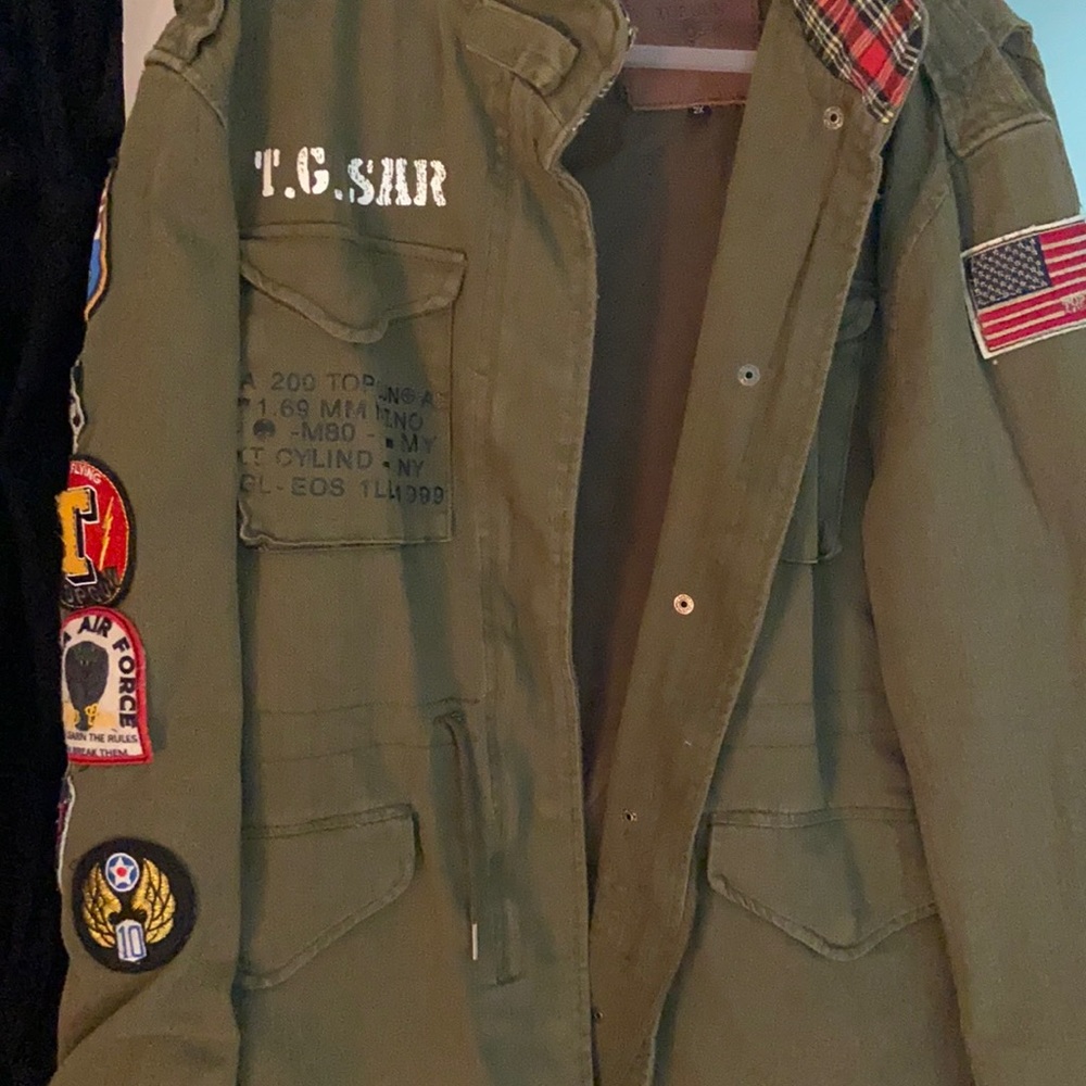 Top gun army jacket